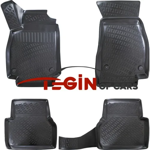 Audi A7 2022 3D Havuzlu Paspas Siyah