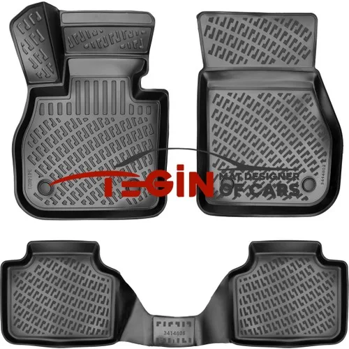 Bmw X1 U11 2023 3D Havuzlu Paspas Siyah