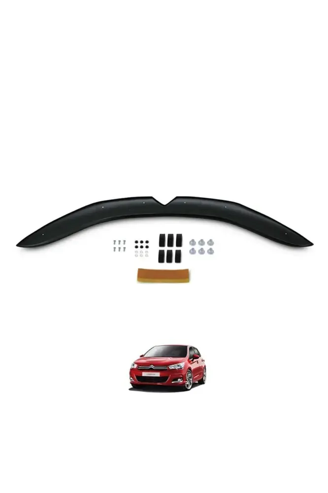 Citroen C4 Kaput Koruyucu Rüzgralığı  Uyumlu 2011 2012 2013 2014 2015 2016 2017 2018 2019 2020