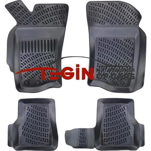 Fiat Albea 2002-2012 3D Havuzlu Paspas Siyah