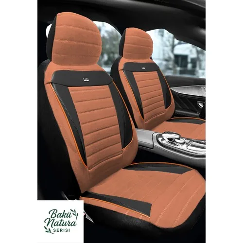 Fiat Albea 2002–2012 Bakü Natura Serisi Raşel Taba Koltuk Kılıfı