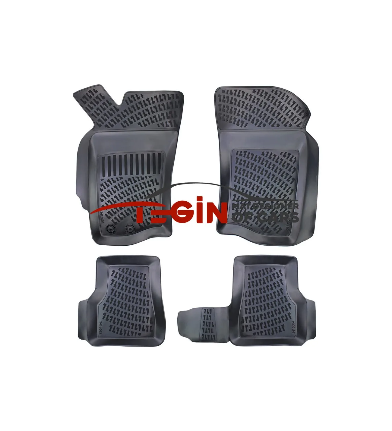 Fiat Albea 2011 3D Havuzlu Paspas Siyah