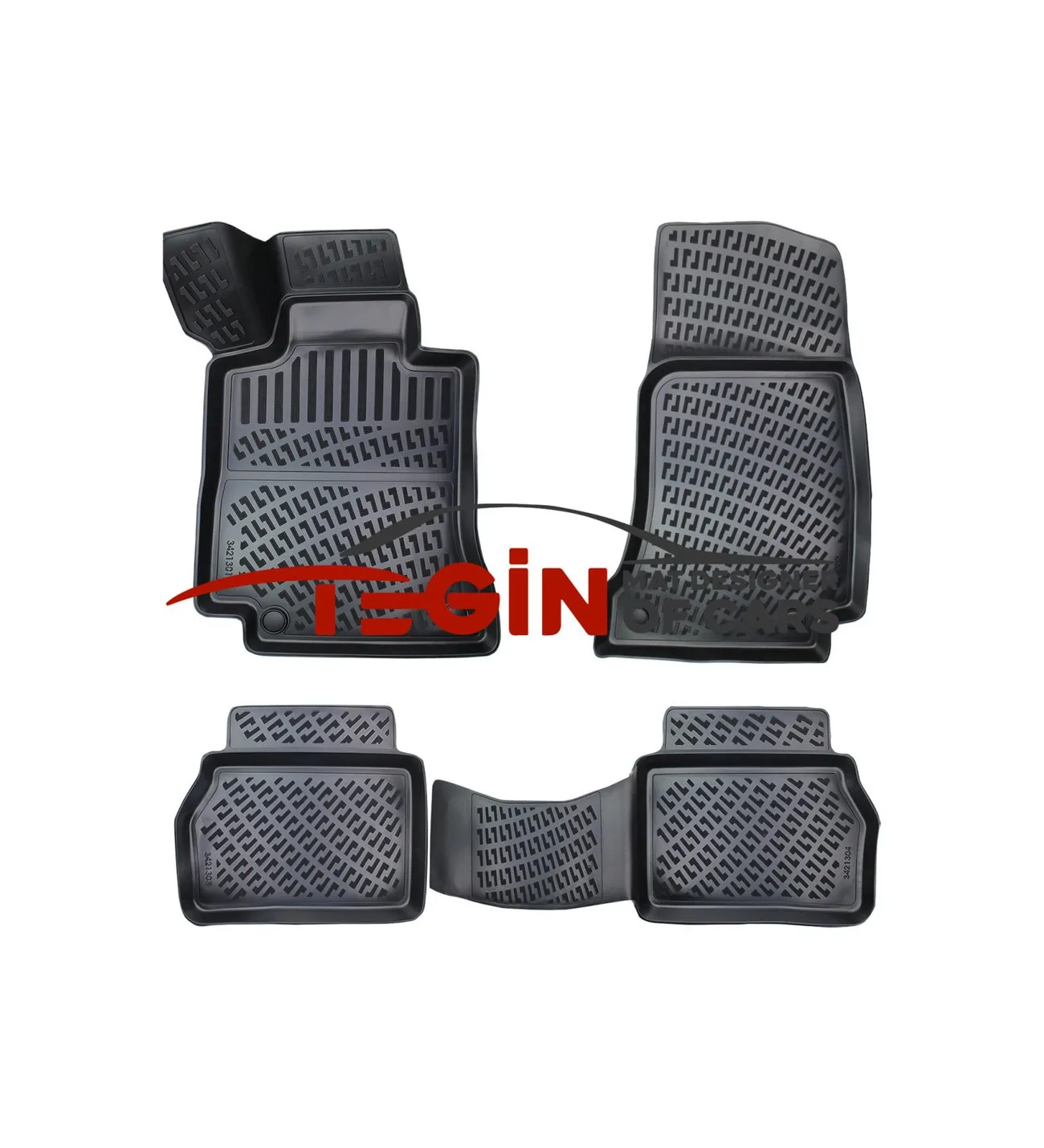 Mercedes Cls C257 3D Havuzlu Paspas 2020 Siyah
