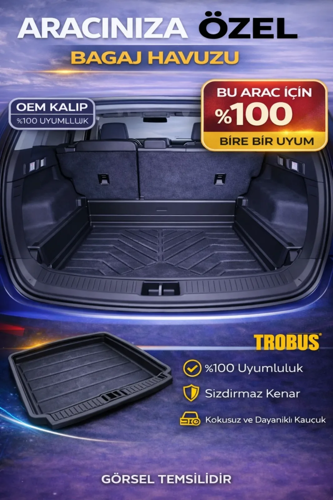 Mercedes Vito W447 Uzun Şase (2014) Bagaj Havuzu Trobus