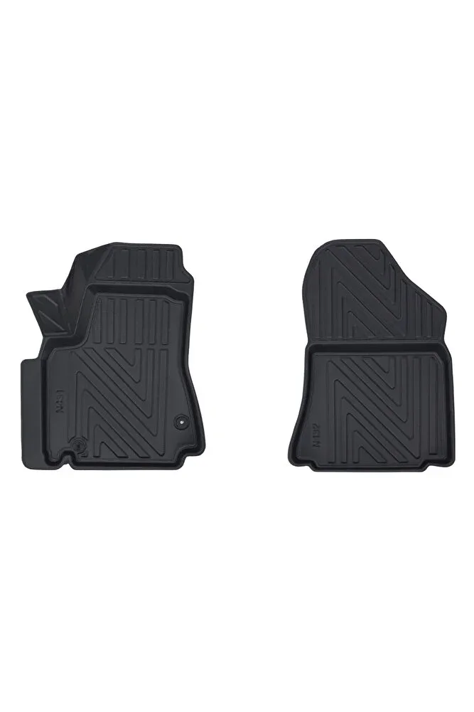 Peugeot Partner 2008-2018 Panelvan ile Uyumlu Carbon Desenli Ultra Premium Havuzlu Oto Paspas