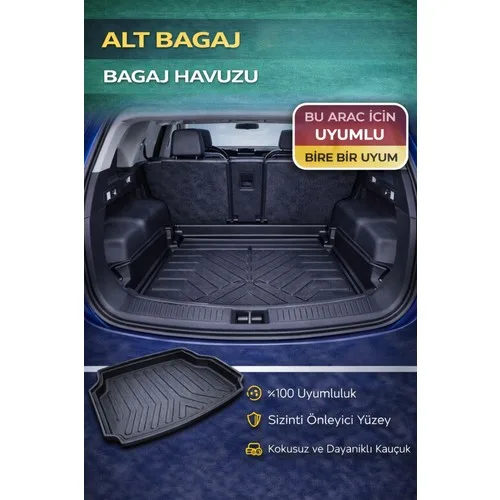 TROBUS Audi Q2 SUV (2016+) ALT Bagaj Havuzu (Derin Tip)