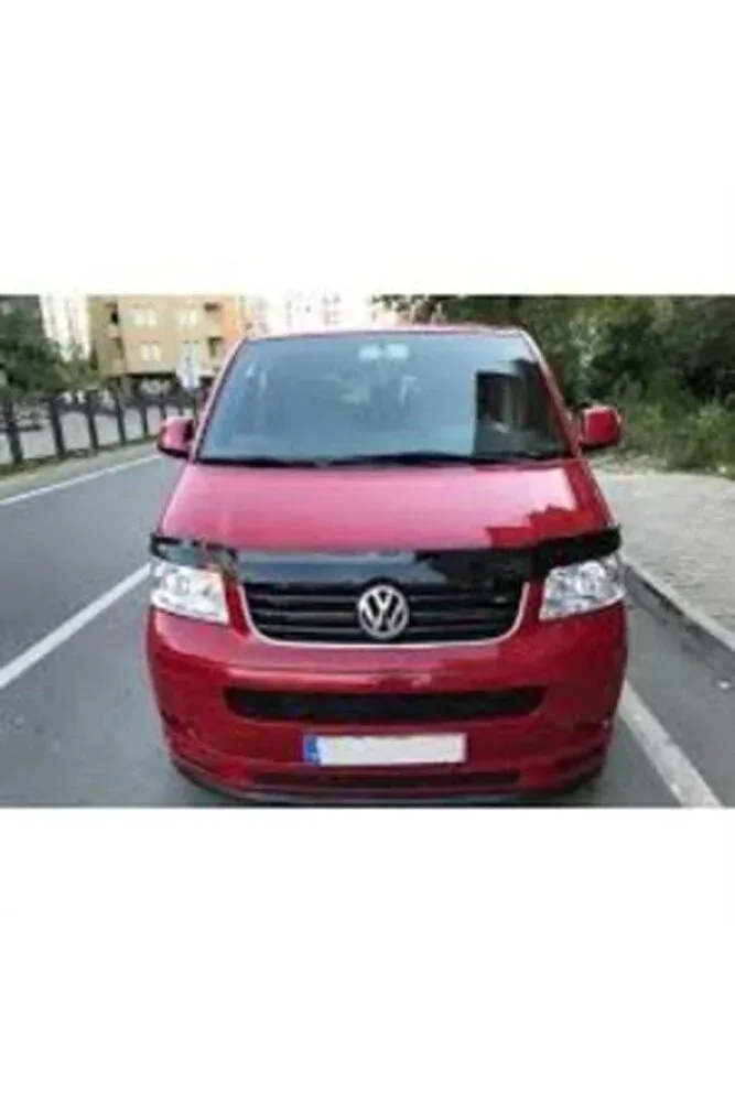 Vw Transporter Uyumlu Kaput Koruma Piano Black 2009-2014