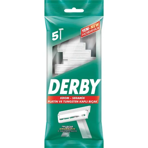 DERBY TEK BIÇAKLI TRAS ALETİ 5 ADET