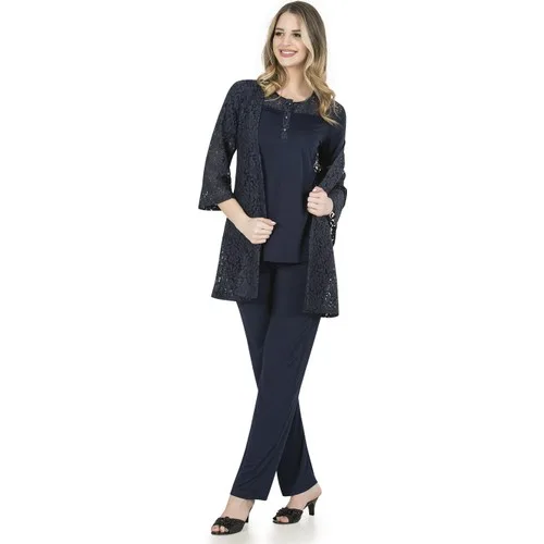 Flz Üçlü Pijama Takımı