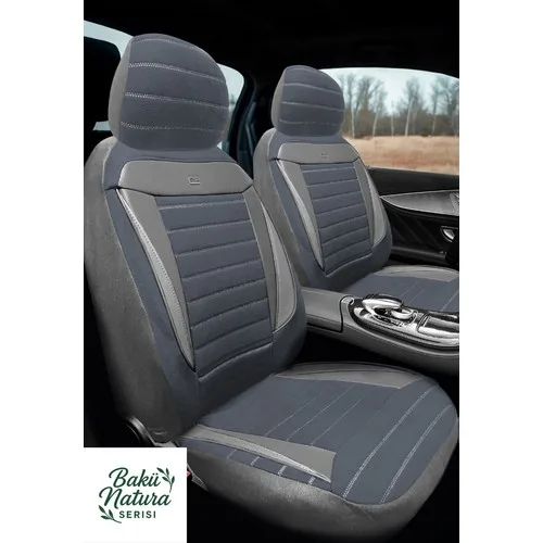 Honda City 2009-2012 Bakü Natura Serisi Raşel Füme Koltuk Kılıfı