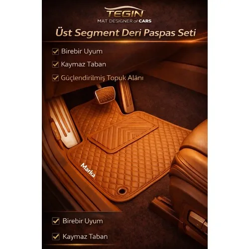 Toyota Rav4 2006-2012 Active Premium Deri Paspas Taba Kenar